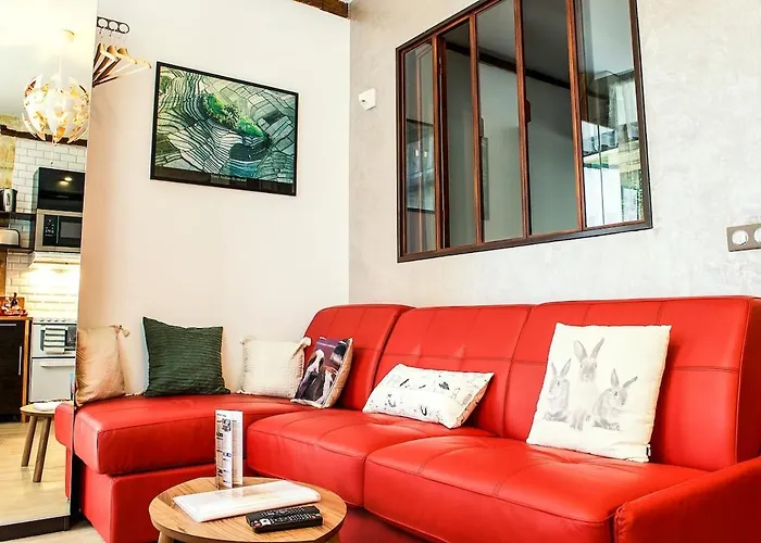 Cosy Flat Between Opera & Montmartre 아파트